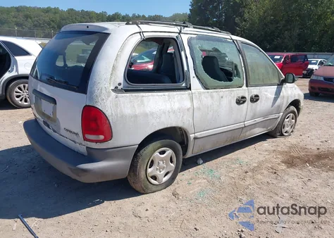 1997 Dodge Caravan z USA, uszkodzony, nr VIN 2B4FP2535VR332384